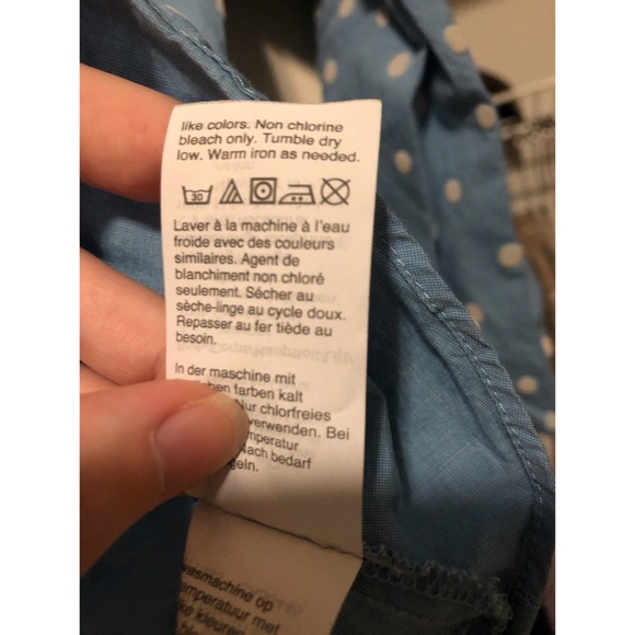 SOLD. Madewell | Polka Dot Blouse - Picture 6 of 6